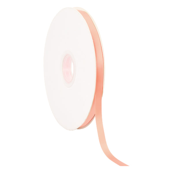 3/8" Double Face Satin Ribbon | Peach (720) | 100 Yard Roll
