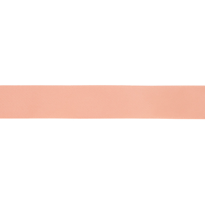 7/8" Double Face Satin Ribbon | Peach (720) | 100 Yard Roll