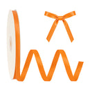3/8" Double Face Satin Ribbon | Torrid Orange (750) | 100 Yard Roll