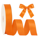 1 1/2" Double Face Satin Ribbon | Torrid Orange (750) | 50 Yard Roll