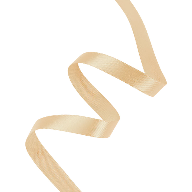 3/8" Double Face Satin Ribbon | Raw Silk (826) | 100 Yard Roll