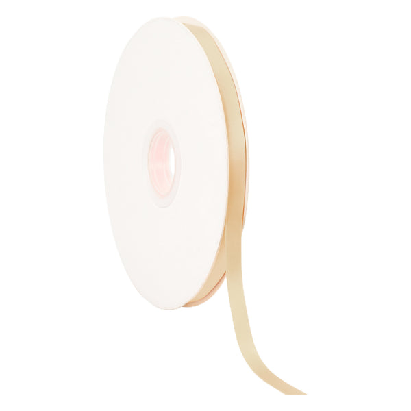 3/8" Double Face Satin Ribbon | Raw Silk (826) | 100 Yard Roll