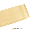 2 1/4" Double Face Satin Ribbon | Raw Silk (826) | 50 Yard Roll