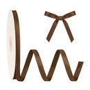 3/8" Double Face Satin Ribbon | Brown (850) | 100 Yard Roll