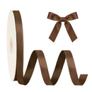 5/8" Double Face Satin Ribbon | Brown (850) | 100 Yard Roll