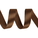 5/8" Double Face Satin Ribbon | Brown (850) | 100 Yard Roll