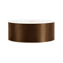 2 1/4" Double Face Satin Ribbon | Brown (850) | 50 Yard Roll