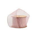 2 1/2" Wired Ribbon | Pink Glitter | 10 Yard Roll