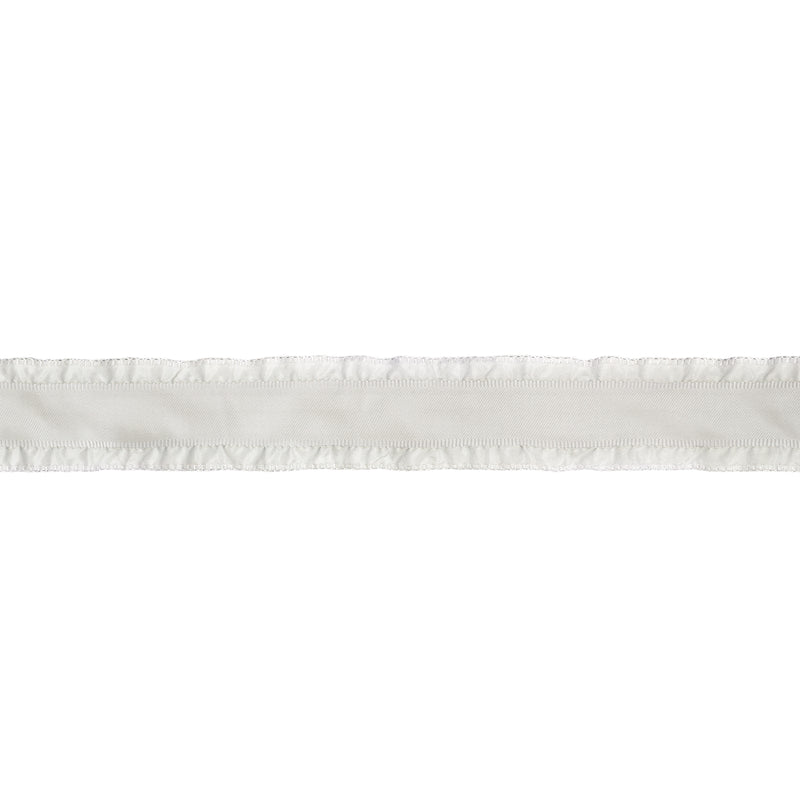 1 1/2" Ruffle Ribbon | Silver | 20 Yard Roll