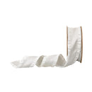 1 1/2" Ruffle Ribbon | Silver | 20 Yard Roll