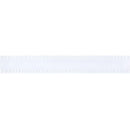 1 1/2" Ruffle Ribbon | White | 10 Yard Roll