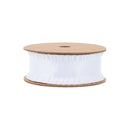 1 1/2" Ruffle Ribbon | White | 10 Yard Roll