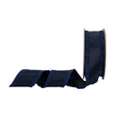 1 1/2" Ruffle Ribbon | Navy | 10 Yard Roll