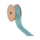 1 1/2" Ruffle Ribbon | Celadon | 10 Yard Roll