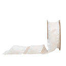 1 1/2" Ruffle Ribbon | Ivory | 20 Yard Roll