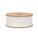1 1/2" Ruffle Ribbon | Ivory | 20 Yard Roll