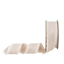 1 1/2" Ruffle Ribbon | Darker Cream | 20 Yard Roll