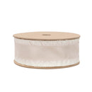 1 1/2" Ruffle Ribbon | Darker Cream | 20 Yard Roll
