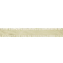 1 1/2" Ruffle Ribbon | Cream | 20 Yard Roll