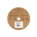 2 1/2" Wired Ribbon | Gingerbread on Peppermint Stick | 10 Yard Roll