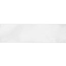 4" Wired Shimmer Satin Ribbon | White with White Backing | 10 Yard Roll