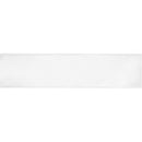 2 1/2" Wired Shimmer Satin Ribbon | White with White Backing | 10 Yard Roll