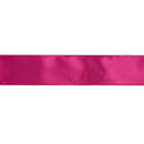 2 1/2" Wired Shimmer Satin Ribbon | Fuchsia with Fuchsia Backing | 10 Yard Roll