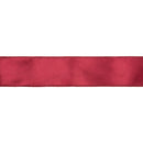 2 1/2" Wired Shimmer Satin Ribbon | Wine with Wine Backing | 10 Yard Roll