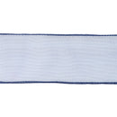 2 1/2" Wired Sheer Ribbon | Navy | 50 Yard Roll