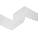1 1/2" Wired Sheer Ribbon | White | 50 Yard Roll
