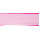 1 1/2" Wired Sheer Ribbon | Fuchsia | 50 Yard Roll