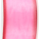 2 1/2" Wired Sheer Ribbon | Hot Pink | 50 Yard Roll