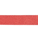1" Metallic Grosgrain Ribbon | Red | 25yd Roll