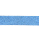 1" Metallic Grosgrain Ribbon | Blue | 25yd Roll