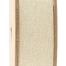 1" Metallic Grosgrain Ribbon | Champagne | 25yd Roll