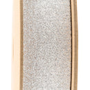 1" Metallic Grosgrain Ribbon | Bright Silver | 25yd Roll