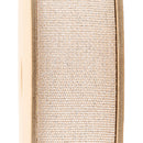 1" Metallic Grosgrain Ribbon | Soft Pink | 25yd Roll