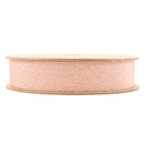 1" Metallic Grosgrain Ribbon | Peach Melba| 25yd Roll