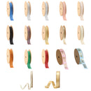 1" Metallic Grosgrain Ribbon | Champagne | 25yd Roll