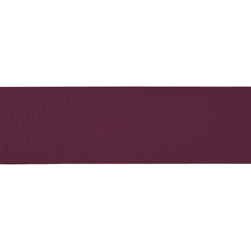 1 1/2" Textured Grosgrain Ribbon | Burgundy (277) | 50 Yard Roll