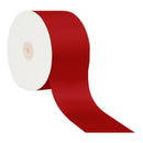 3" Double Face Satin Ribbon | Red (250) | 25 Yard Roll