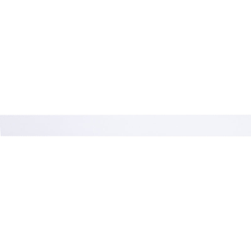 5/8" Double Face Satin Ribbon | White (029) | 25 Yard Roll