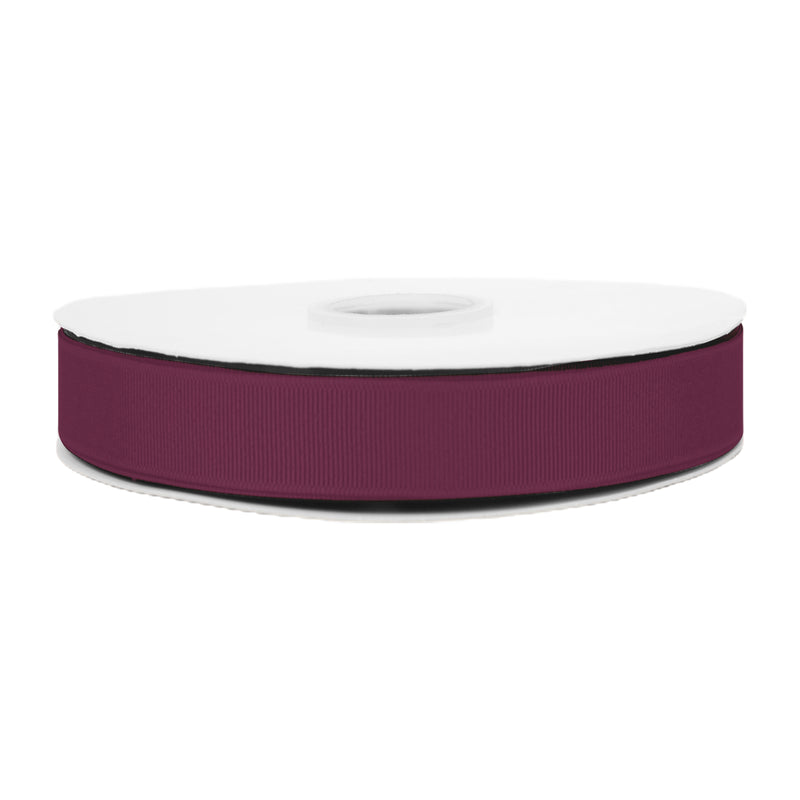 1 1/2" Textured Grosgrain Ribbon | Burgundy (277) | 50 Yard Roll
