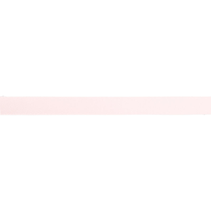 3/8" Double Face Satin Ribbon | Pearl Pink (123) | 100 Yard Roll