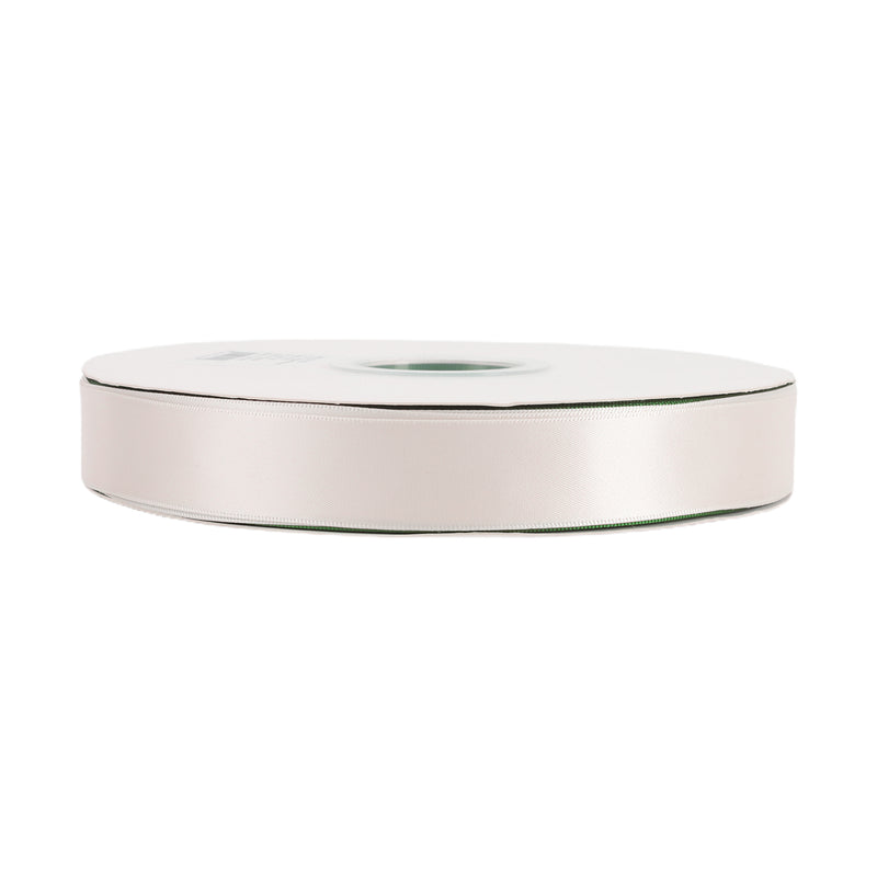 1" Double Face Satin Ribbon | Vanilla (813) | 25 Yard Roll