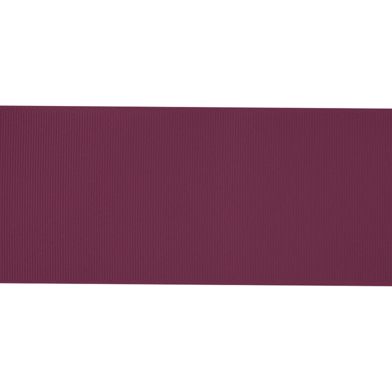 3" Textured Grosgrain Ribbon | Burgundy (277) | 50 Yard Roll