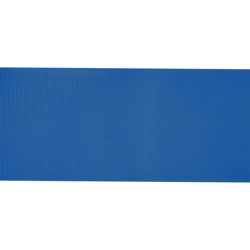 3" Textured Grosgrain Ribbon | Electric Blue (352) | 50 Yard Roll