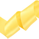 3" Double Face Satin Ribbon | Maize (650) | 25 Yard Roll