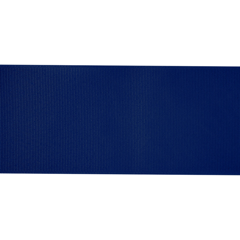 3" Textured Grosgrain Ribbon | Navy (370) | 50 Yard Roll