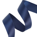 1" Double Face Satin Ribbon | Navy (370) | 100 Yard Roll